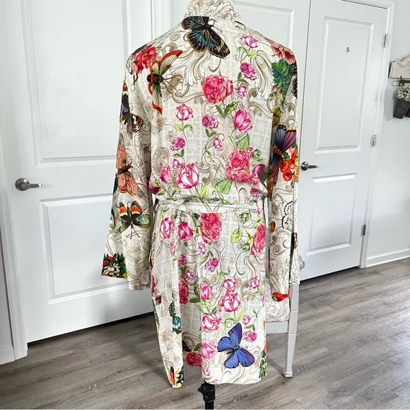 Johnny Was Evelyn Sleepwear Belted Robe Home Lounge - Picture 11 of 12